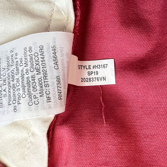 J.Crew Factory Mercantile Pants Men's Size 31x32 Flex-Slim Chino Pink/Red - Picture 7 of 10